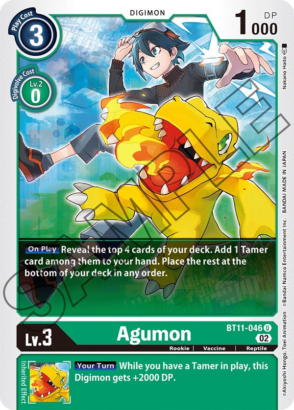 Agumon [BT11-046] [Dimensional Phase] | Card Merchant Takapuna