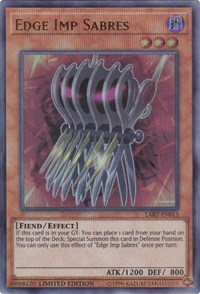 Edge Imp Sabres [LART-EN015] Ultra Rare | Card Merchant Takapuna