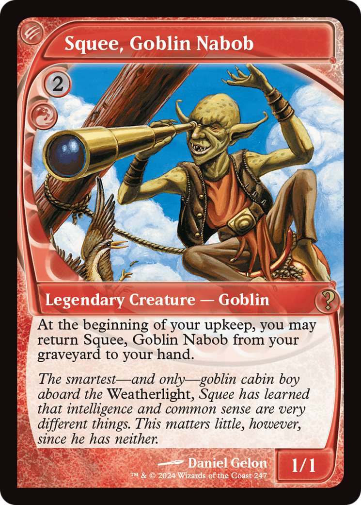 Squee, Goblin Nabob (Future Sight) [Mystery Booster 2] | Card Merchant Takapuna