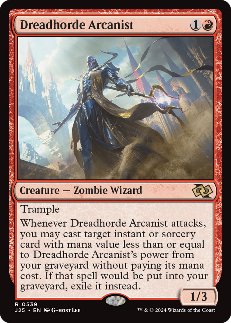 Dreadhorde Arcanist [Foundations Jumpstart] | Card Merchant Takapuna