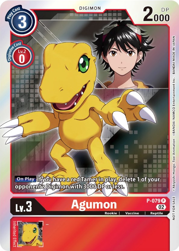 Agumon [P-079] (Digimon Survive Anime Expo 2022) [Promotional Cards] | Card Merchant Takapuna