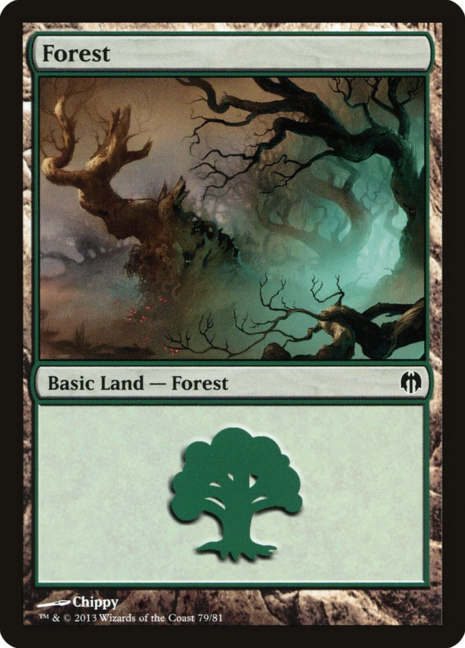 Forest (79) [Duel Decks: Heroes vs. Monsters] | Card Merchant Takapuna