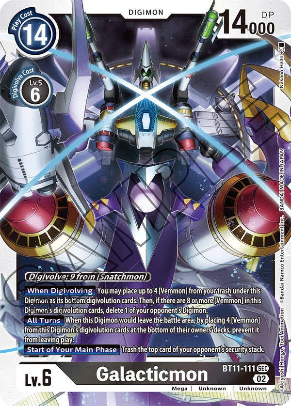 Galacticmon [BT11-111] [Dimensional Phase] | Card Merchant Takapuna