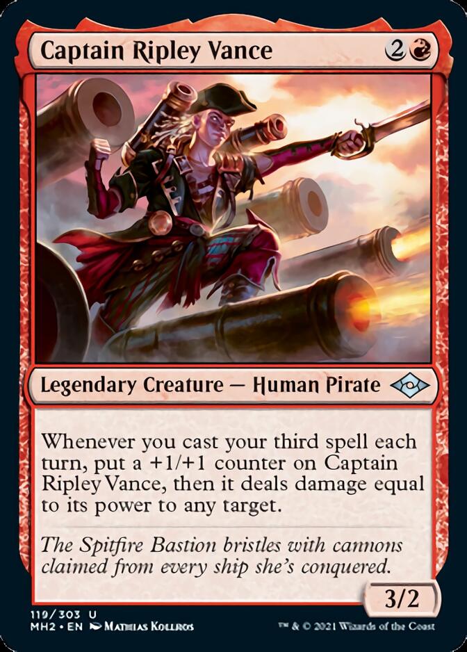 Captain Ripley Vance [Modern Horizons 2] | Card Merchant Takapuna