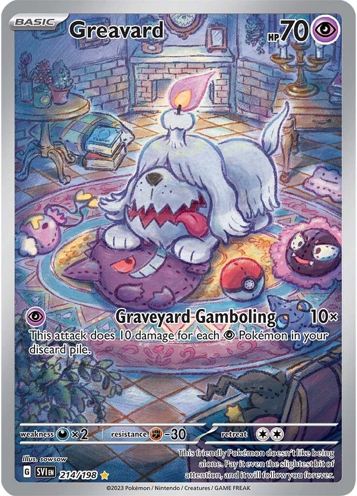 Greavard (214/198) [Scarlet & Violet: Base Set] | Card Merchant Takapuna