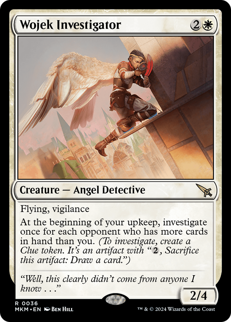 Wojek Investigator (Red) [Murders at Karlov Manor] | Card Merchant Takapuna