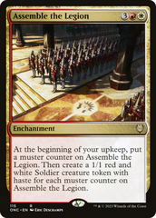 Assemble the Legion [Phyrexia: All Will Be One Commander] | Card Merchant Takapuna