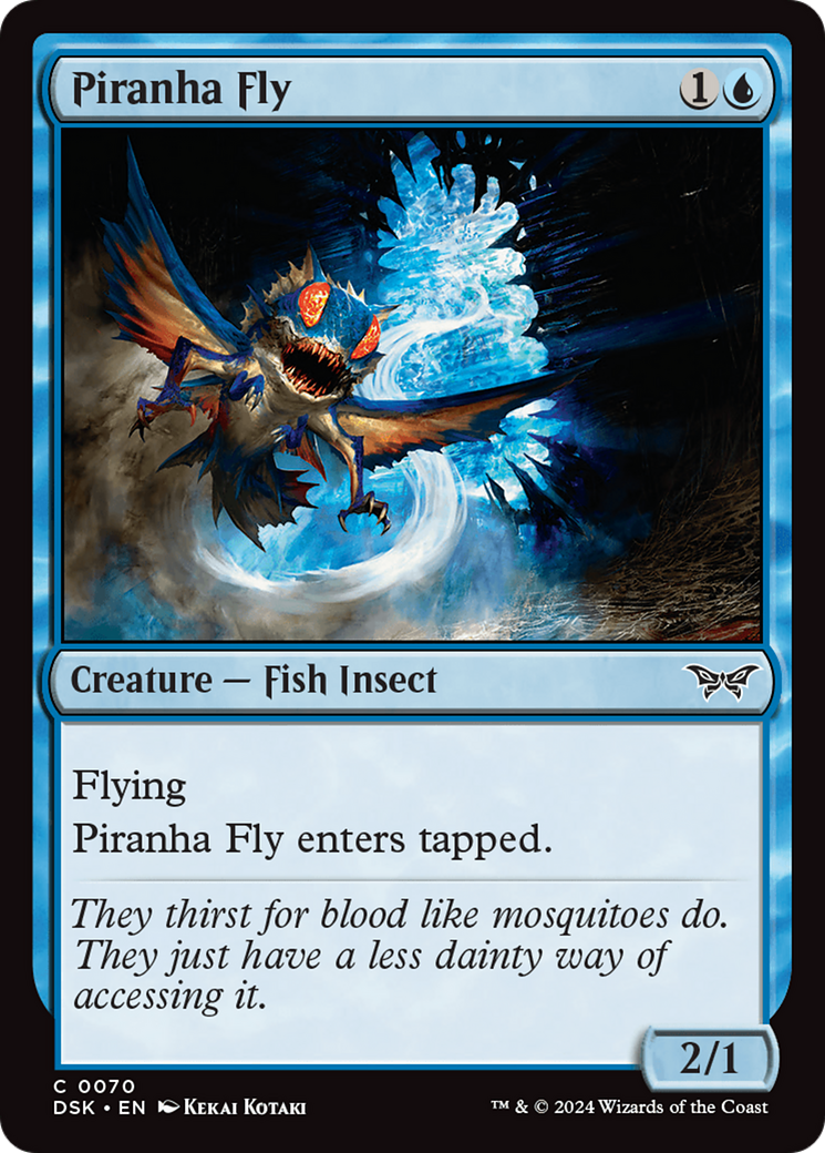 Piranha Fly [Duskmourn: House of Horror] | Card Merchant Takapuna