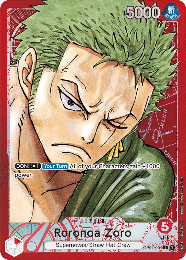 Roronoa Zoro (Parallel) [Romance Dawn] | Card Merchant Takapuna