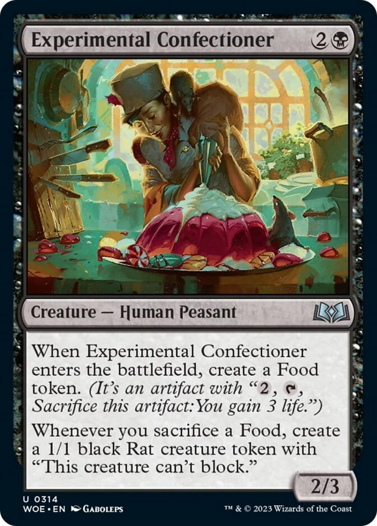 Experimental Confectioner [Wilds of Eldraine] | Card Merchant Takapuna