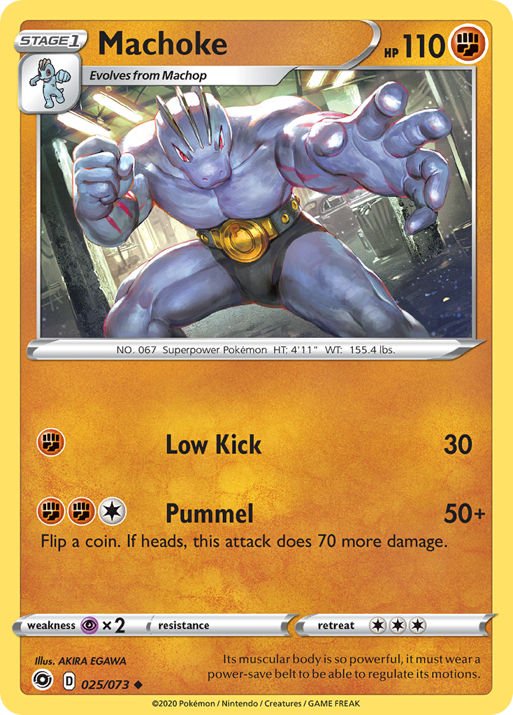 Machoke (025/073) [Sword & Shield: Champion's Path] | Card Merchant Takapuna