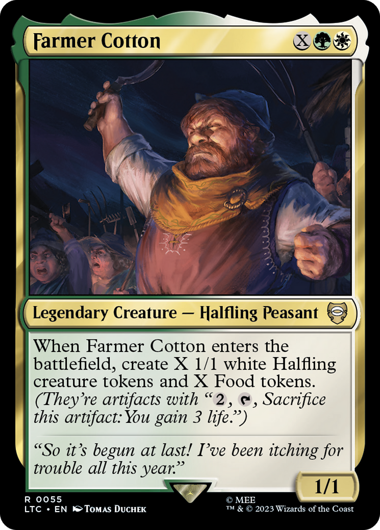 Farmer Cotton [The Lord of the Rings: Tales of Middle-Earth Commander] | Card Merchant Takapuna