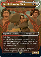 Fezzik, Rhyming Giant - Brion Stoutarm [Secret Lair Drop Series] | Card Merchant Takapuna