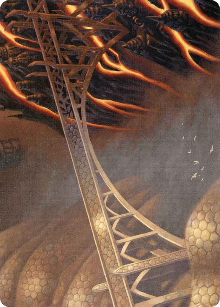 Rustvale Bridge Art Card [Modern Horizons 2 Art Series] | Card Merchant Takapuna