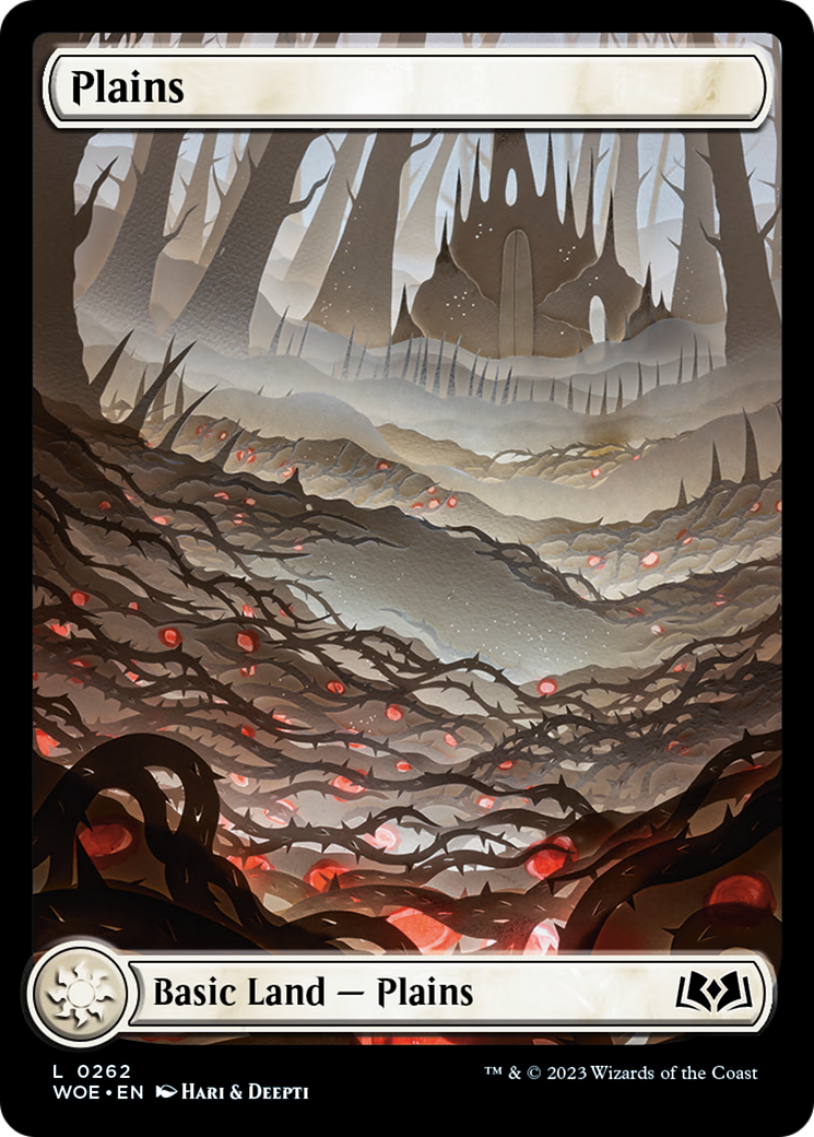 Plains (262) (Full-Art) [Wilds of Eldraine] | Card Merchant Takapuna