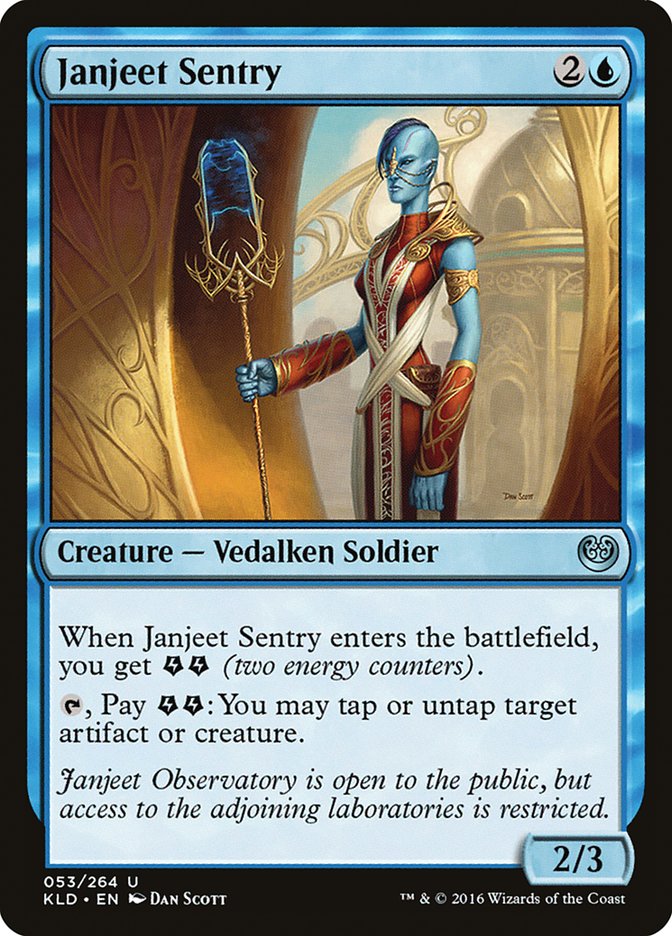 Janjeet Sentry [Kaladesh] | Card Merchant Takapuna