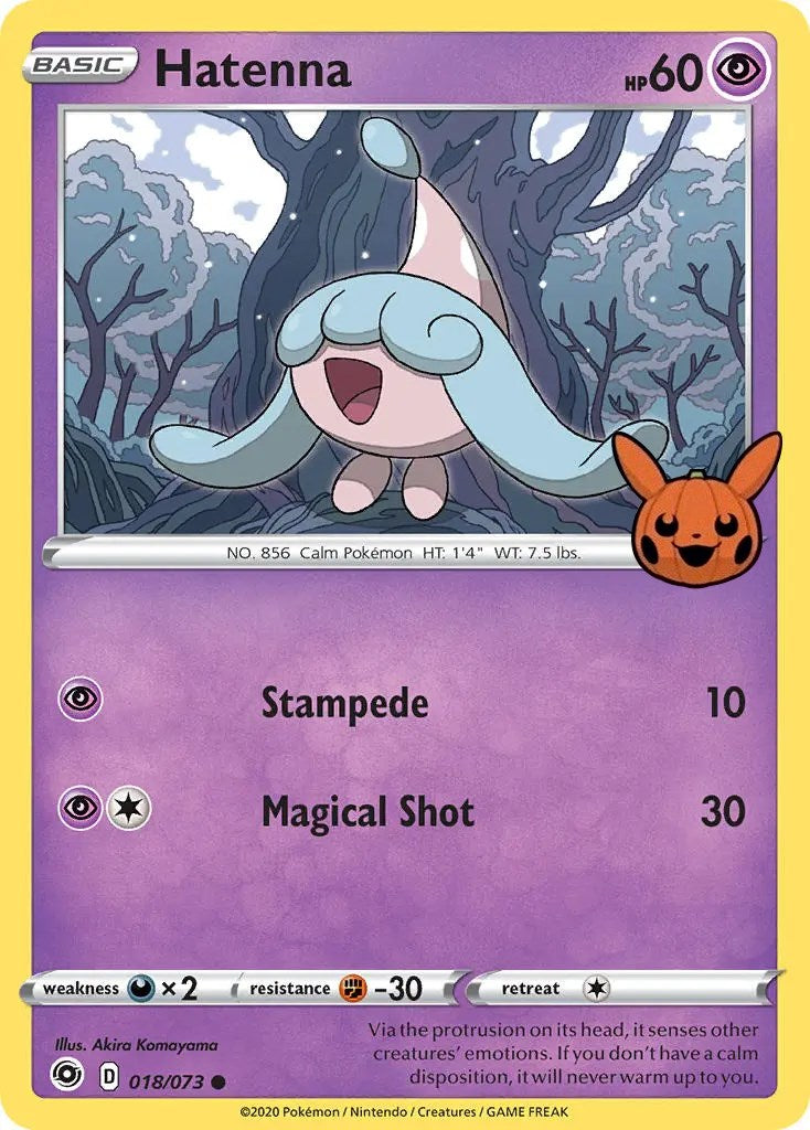 Hatenna (018/073) [Trick or Trade] | Card Merchant Takapuna