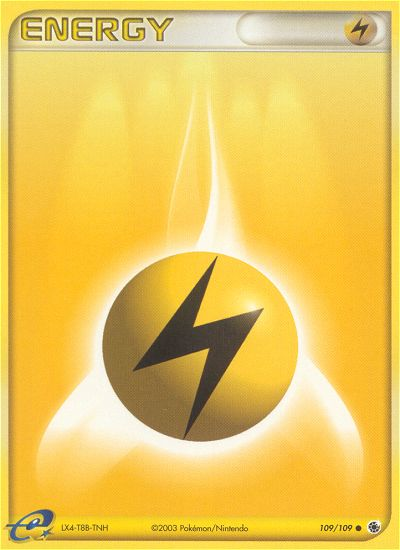 Lightning Energy (109/109) [EX: Ruby & Sapphire] | Card Merchant Takapuna