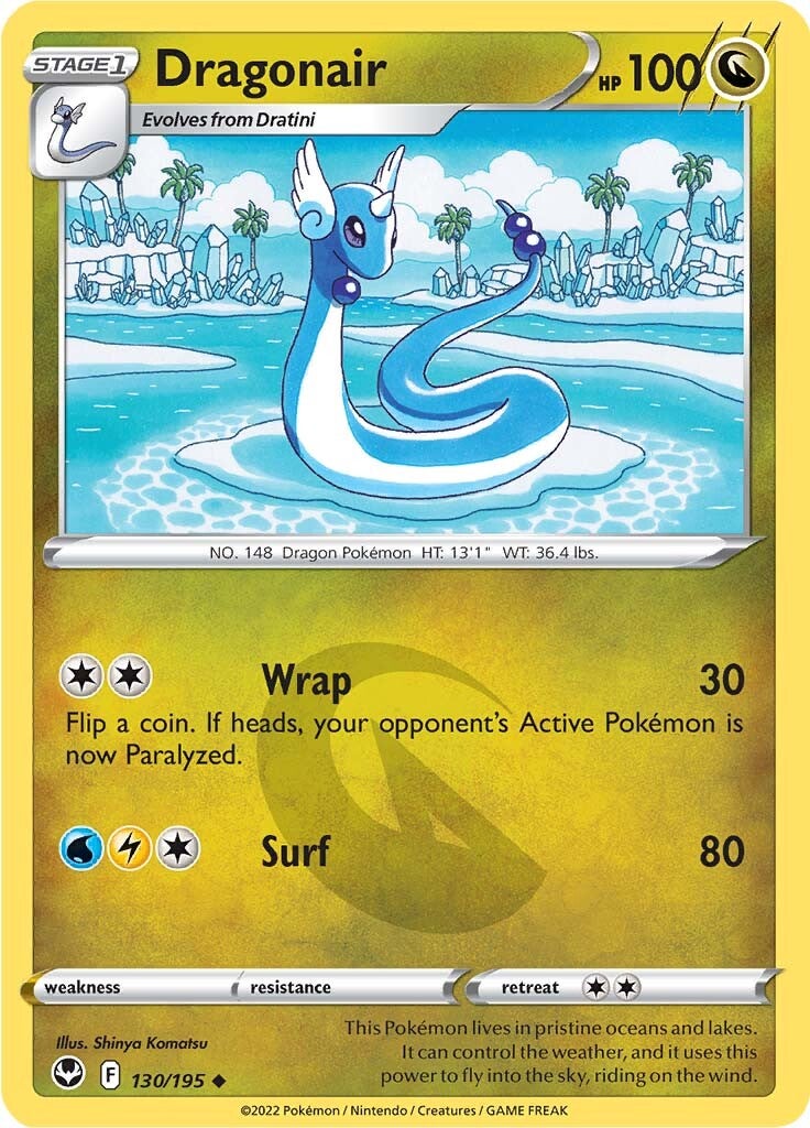 Dragonair (130/195) [Sword & Shield: Silver Tempest] | Card Merchant Takapuna