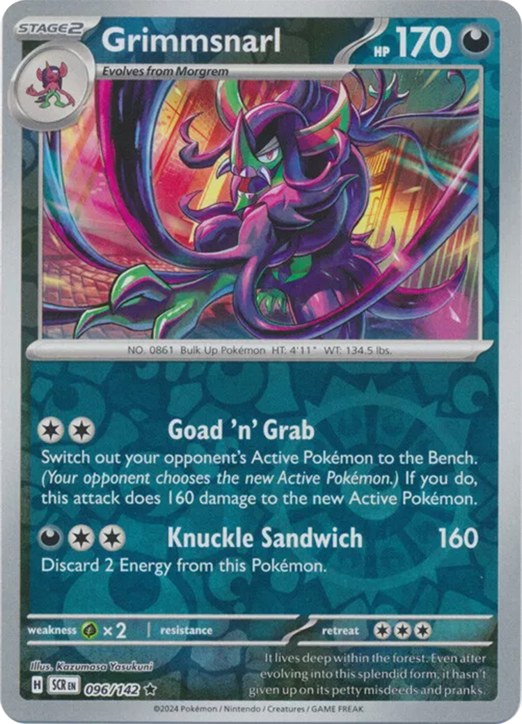 Grimmsnarl (096/142) [Scarlet & Violet: Stellar Crown] | Card Merchant Takapuna