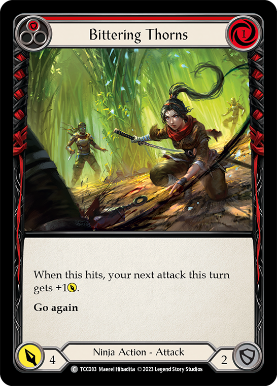 Bittering Thorns (Red) [TCC083] (Round the Table: TCC x LSS) | Card Merchant Takapuna