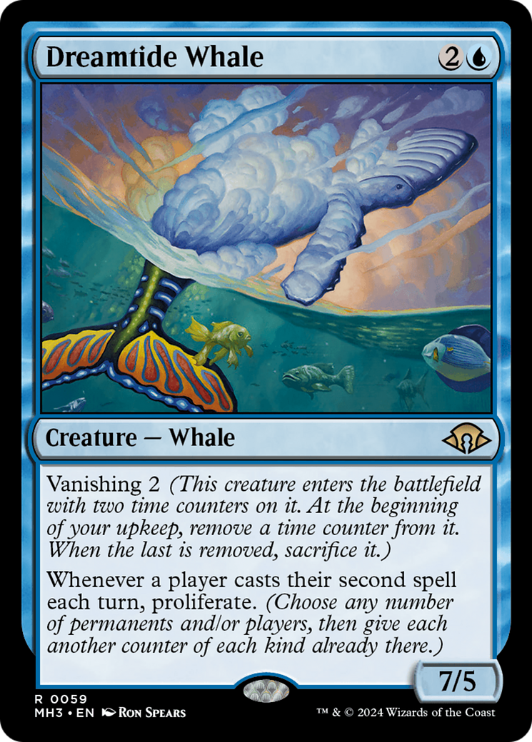 Dreamtide Whale [Modern Horizons 3] | Card Merchant Takapuna