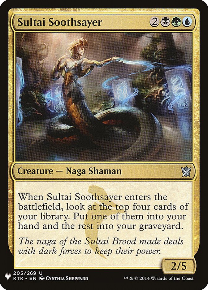 Sultai Soothsayer [Mystery Booster] | Card Merchant Takapuna