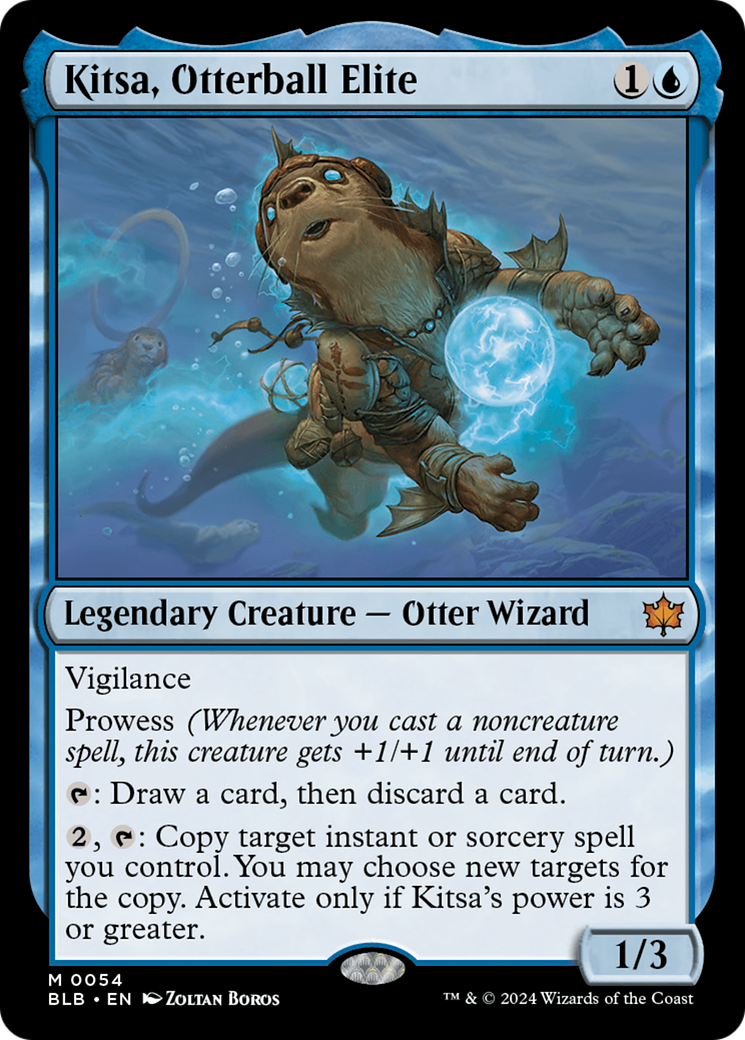 Kitsa, Otterball Elite [Bloomburrow] | Card Merchant Takapuna