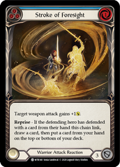 Stroke of Foresight (Blue) [U-WTR140] (Welcome to Rathe Unlimited)  Unlimited Normal | Card Merchant Takapuna