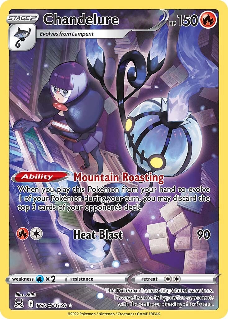 Chandelure (TG04/TG30) [Sword & Shield: Lost Origin] | Card Merchant Takapuna