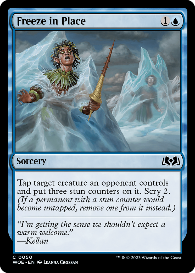 Freeze in Place [Wilds of Eldraine] | Card Merchant Takapuna