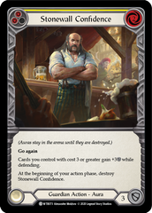 Stonewall Confidence (Yellow) [U-WTR073] (Welcome to Rathe Unlimited)  Unlimited Normal | Card Merchant Takapuna