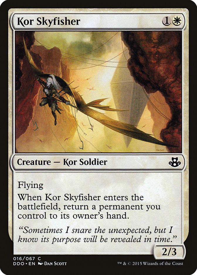 Kor Skyfisher [Duel Decks: Elspeth vs. Kiora] | Card Merchant Takapuna