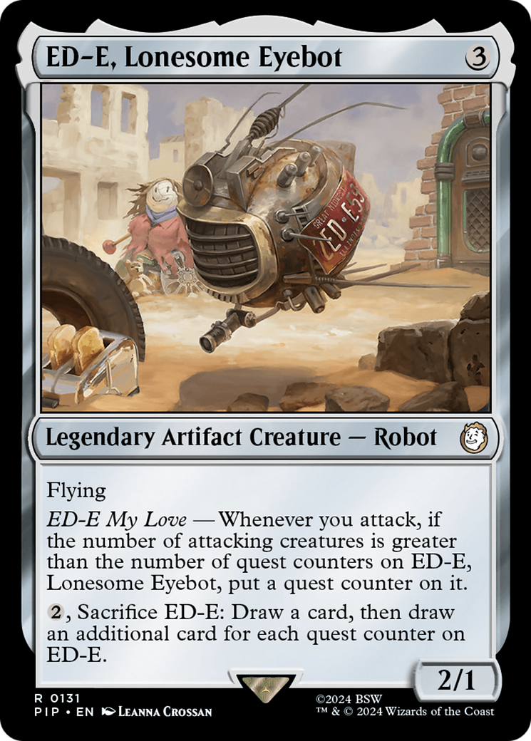 ED-E, Lonesome Eyebot [Fallout] | Card Merchant Takapuna