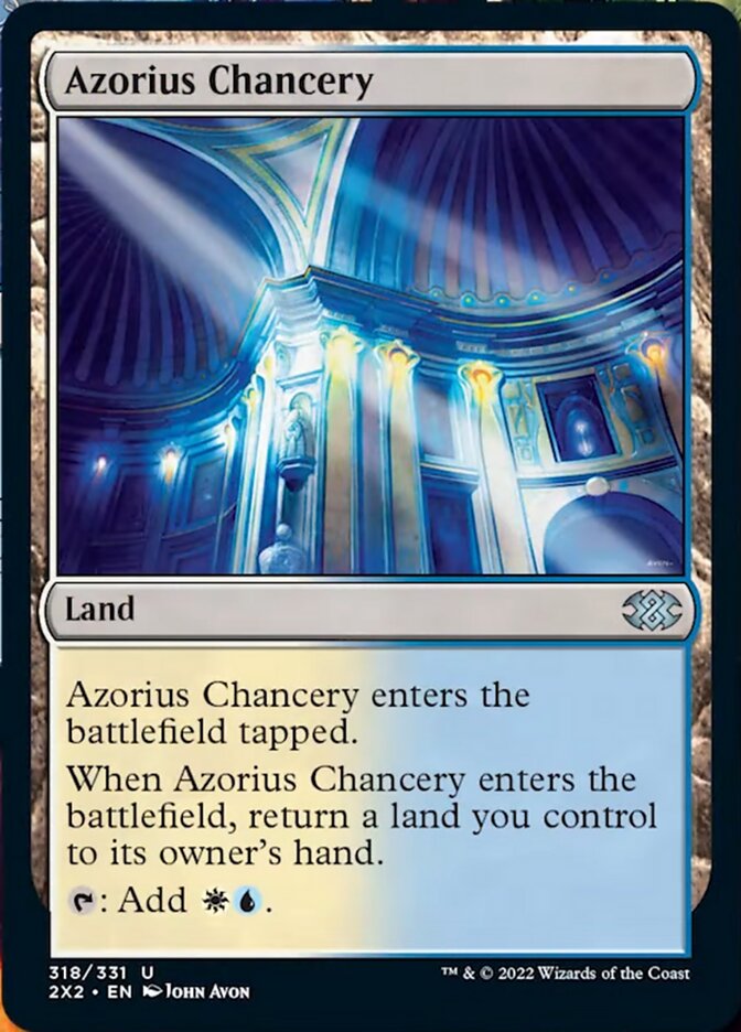 Azorius Chancery [Double Masters 2022] | Card Merchant Takapuna