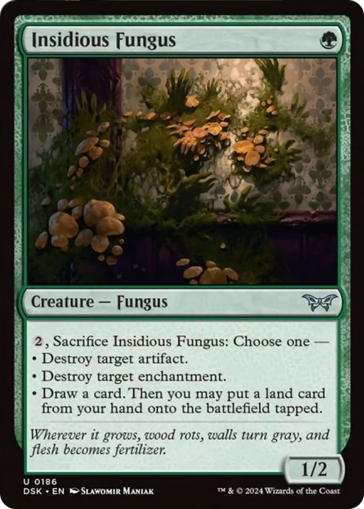 Insidious Fungus [Duskmourn: House of Horror] | Card Merchant Takapuna