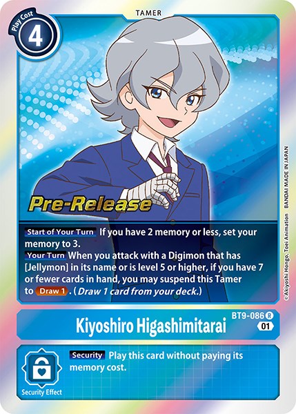 Kiyoshiro Higashimitarai [BT9-086] [X Record Pre-Release Promos] | Card Merchant Takapuna