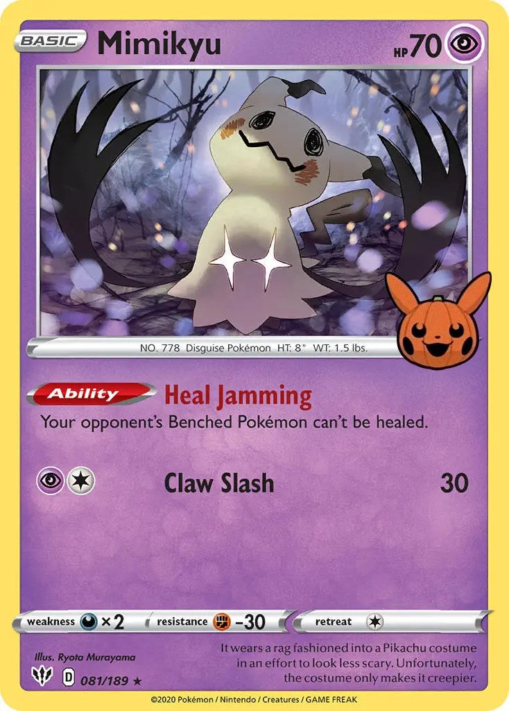 Mimikyu (081/189) [Trick or Trade] | Card Merchant Takapuna