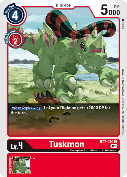 Tuskmon [BT7-010] [Next Adventure] | Card Merchant Takapuna