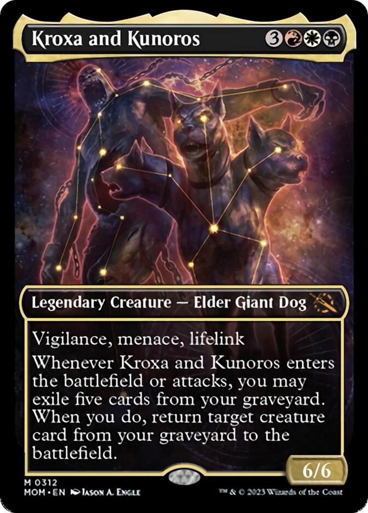 Kroxa and Kunoros (Showcase Planar Booster Fun) [March of the Machine] | Card Merchant Takapuna