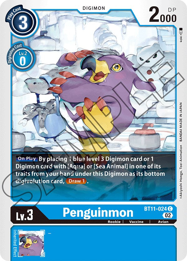 Penguinmon [BT11-024] [Dimensional Phase] | Card Merchant Takapuna