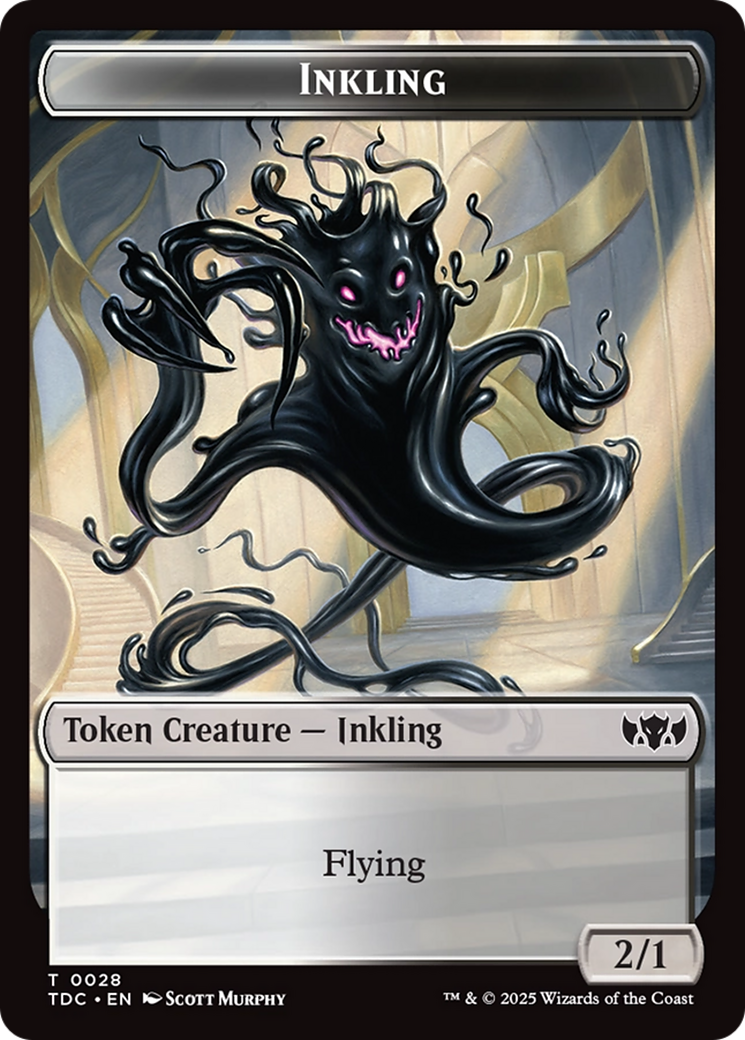 Inkling // Insect (0023) Double-Sided Token [Tarkir: Dragonstorm Commander Tokens] | Card Merchant Takapuna