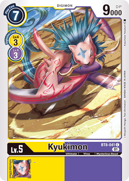 Kyukimon [BT8-041] [New Awakening] | Card Merchant Takapuna