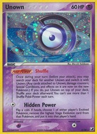 Unown (D) (D/28) [EX: Unseen Forces] | Card Merchant Takapuna