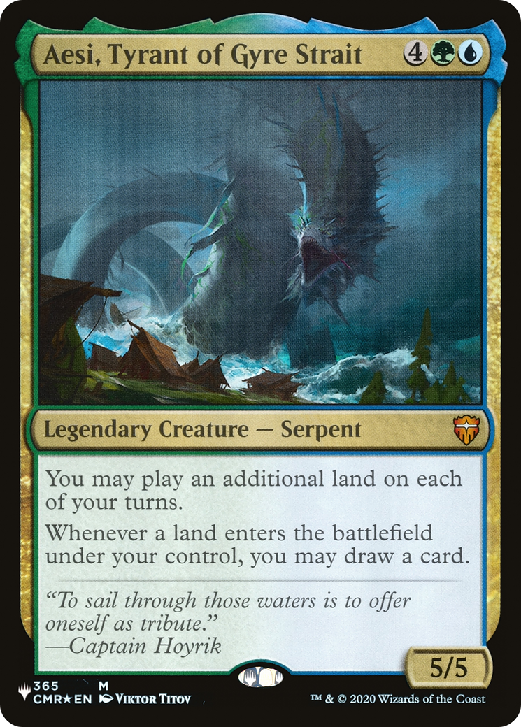 Aesi, Tyrant of Gyre Strait [The List Reprints] | Card Merchant Takapuna