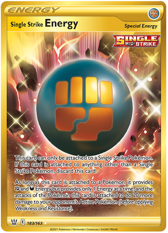 Single Strike Energy (183/163) [Sword & Shield: Battle Styles] | Card Merchant Takapuna