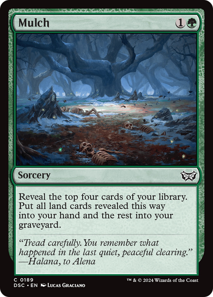 Mulch [Duskmourn: House of Horror Commander] | Card Merchant Takapuna