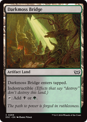 Darkmoss Bridge [Duskmourn: House of Horror Commander] | Card Merchant Takapuna