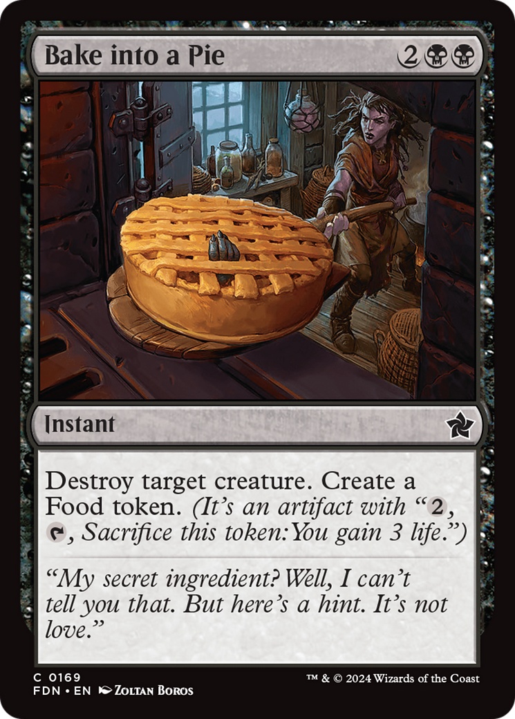 Bake into a Pie [Foundations] | Card Merchant Takapuna