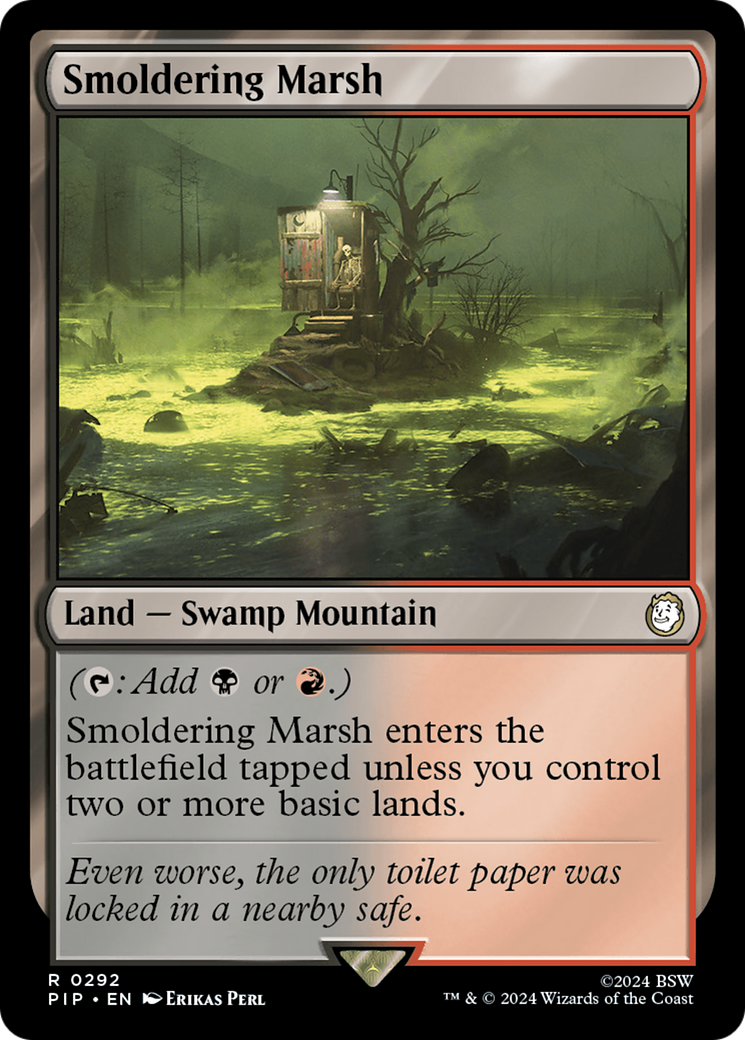 Smoldering Marsh [Fallout] | Card Merchant Takapuna